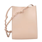 Pink Leather Crossbody Bag
