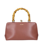 Pink Leather Handbag