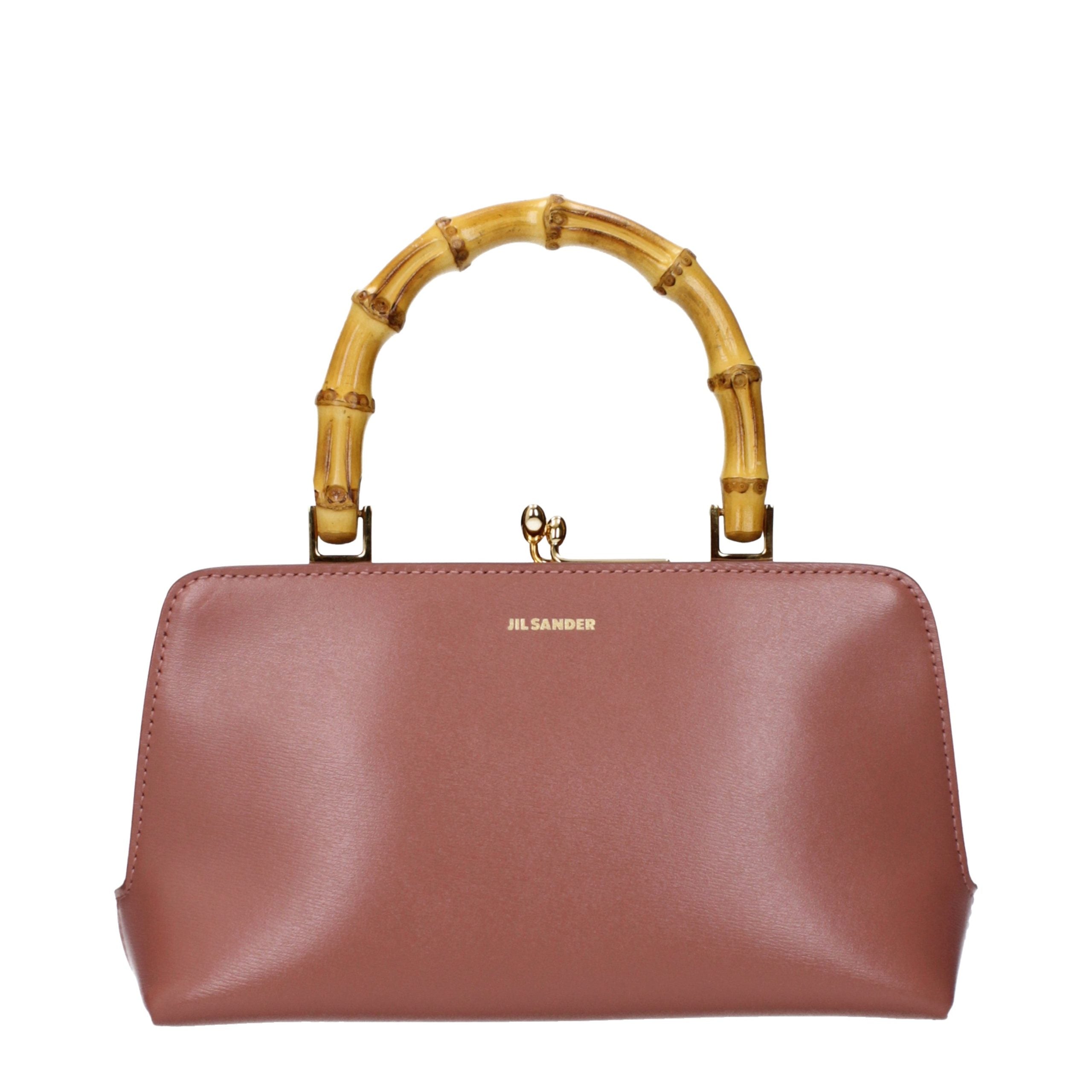 Pink Leather Handbag