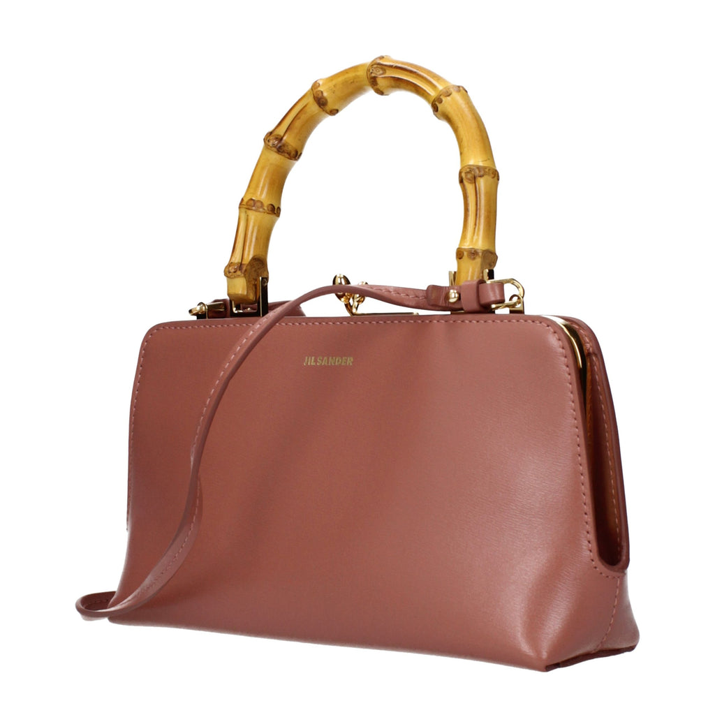 Pink Leather Handbag