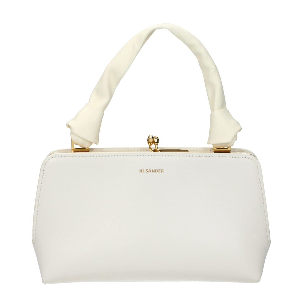 White Leather Handbag