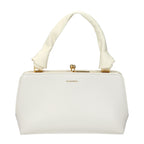White Leather Handbag