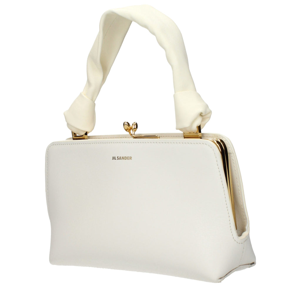 White Leather Handbag
