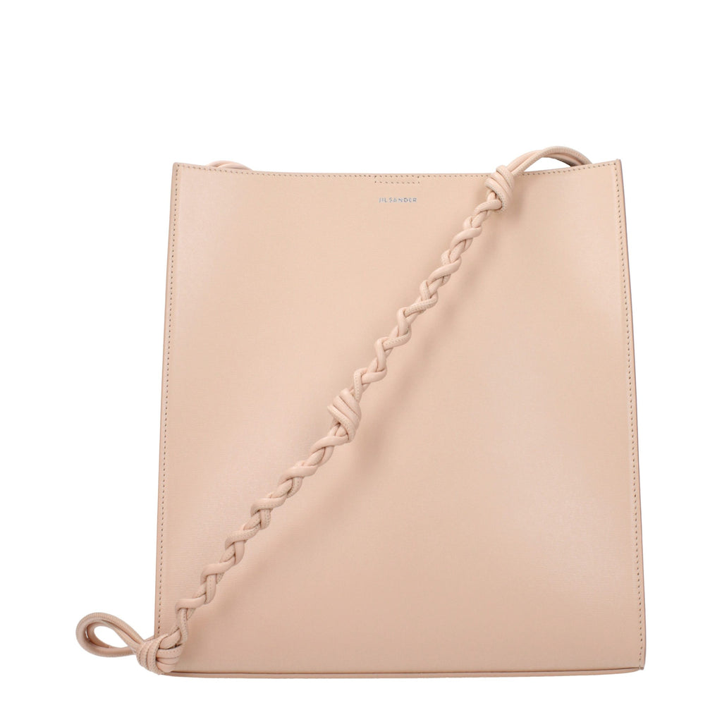 Pink Leather Shoulder Bag