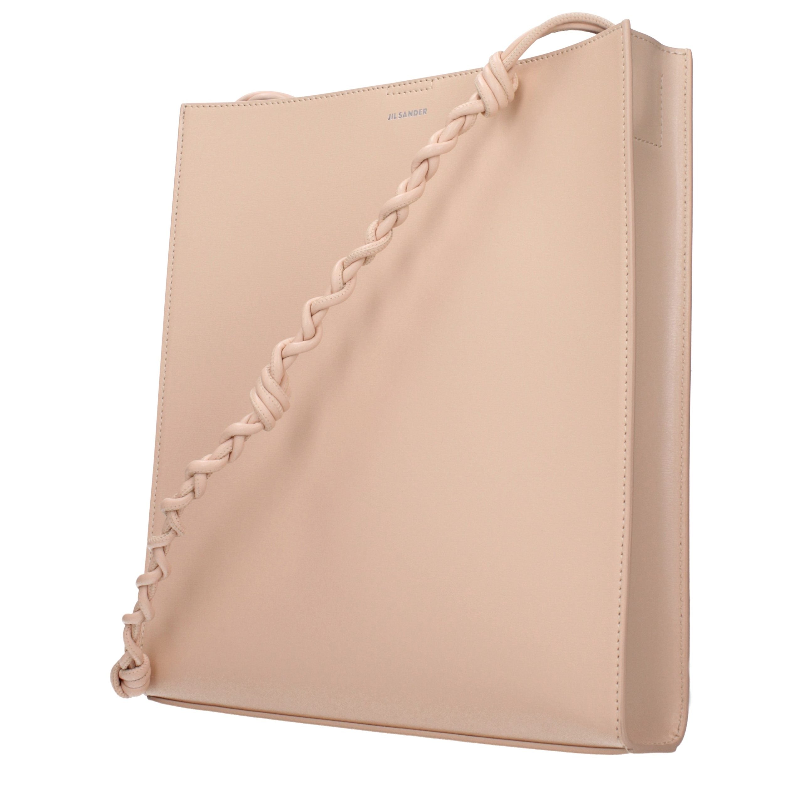 Pink Leather Shoulder Bag