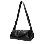 Grained Leather Crossbody Bag
