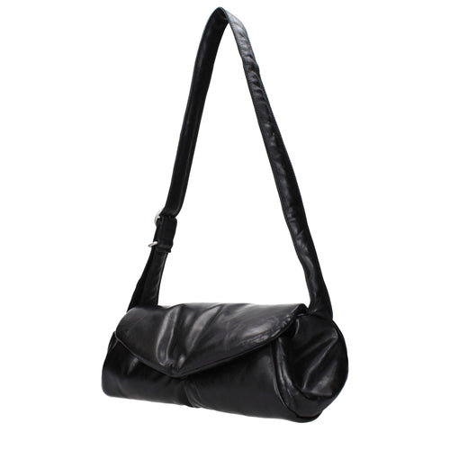 Grained Leather Crossbody Bag