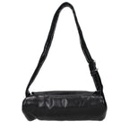 Classic Black Leather Crossbody Bag