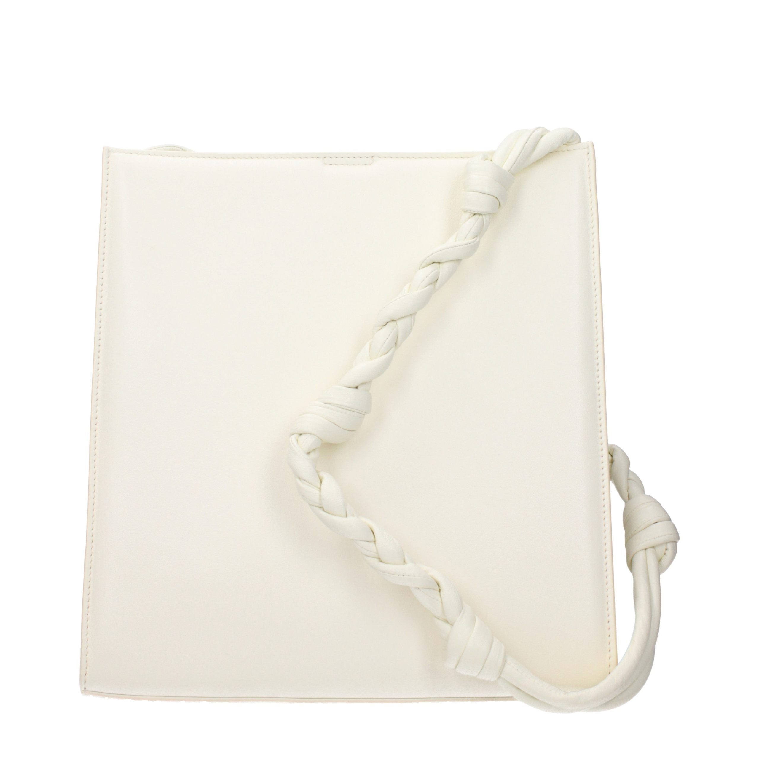 White Leather Shoulder Bag