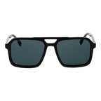 Black Acetate Aviator Sunglasses