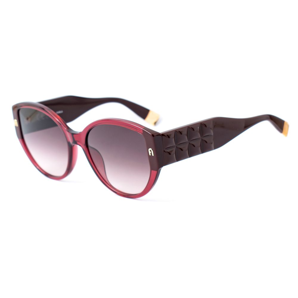 Black Acetate Cat-Eye Sunglasses