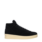 Black Suede High Top Sneakers