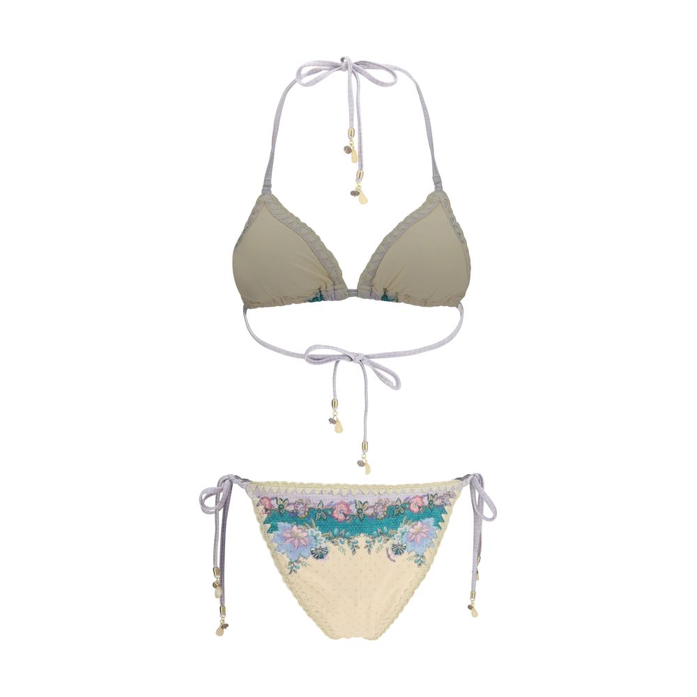 Beige Polyamide Indra Bikini