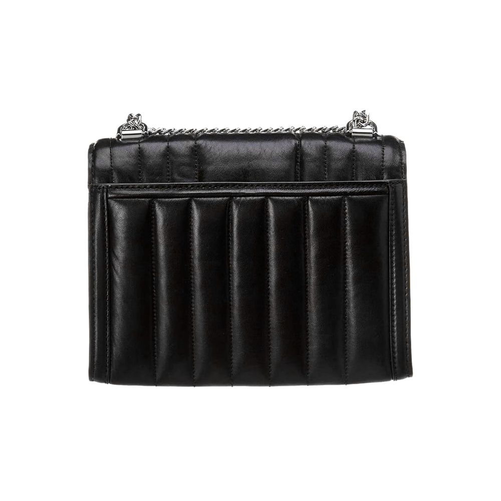 Black Fur Whitney Shoulder Bag
