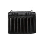 Black Fur Whitney Shoulder Bag