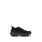 Black Nylon Athletic Sneakers