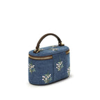 Denim VLogo Signature Vanity Handbag