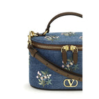 Denim VLogo Signature Vanity Handbag