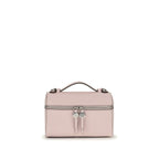 Multicolor Pebbled Calf Leather Mini Romy Slim Top Handle Bag