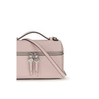 Multicolor Pebbled Calf Leather Mini Romy Slim Top Handle Bag