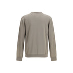 Bicolor Merino Wool Crewneck Sweatshirt
