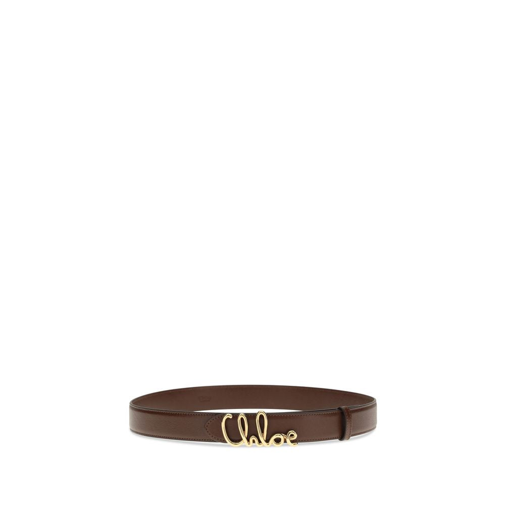 Brown Calfskin Regular Belt