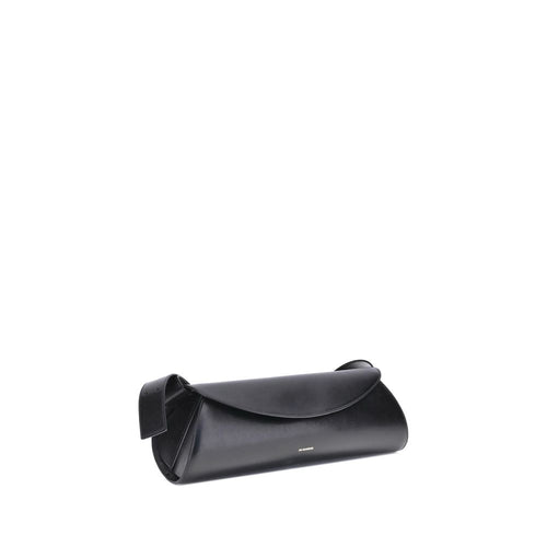 Large Calf Leather Cannolo Shoulder Bag