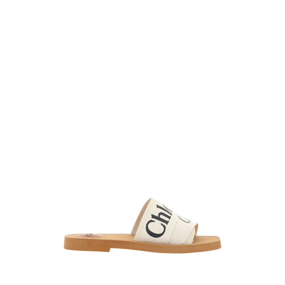 Woody Cotton Sandals
