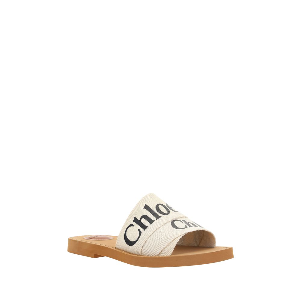 Woody Cotton Sandals