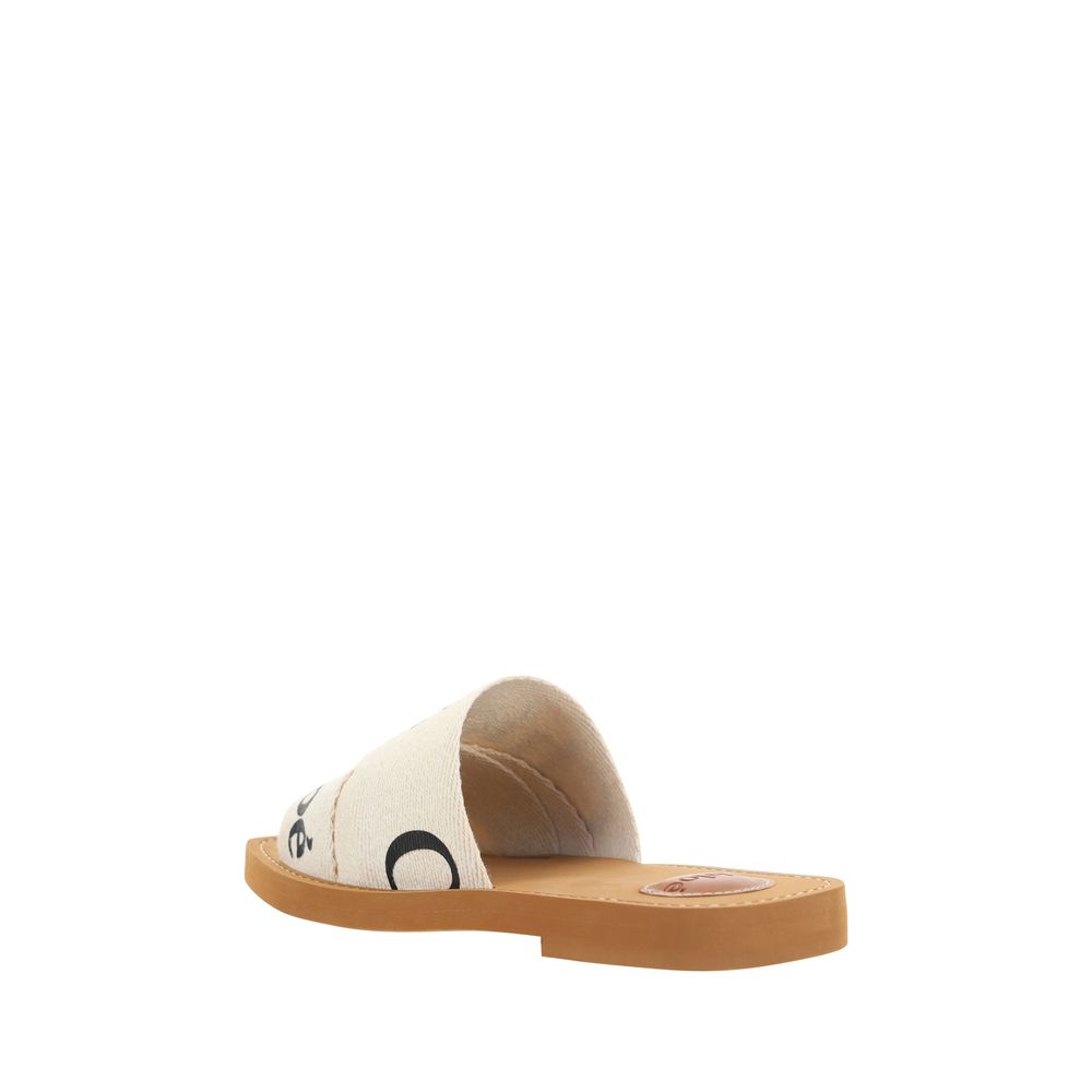 Woody Cotton Sandals