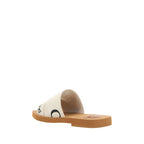 Woody Cotton Sandals