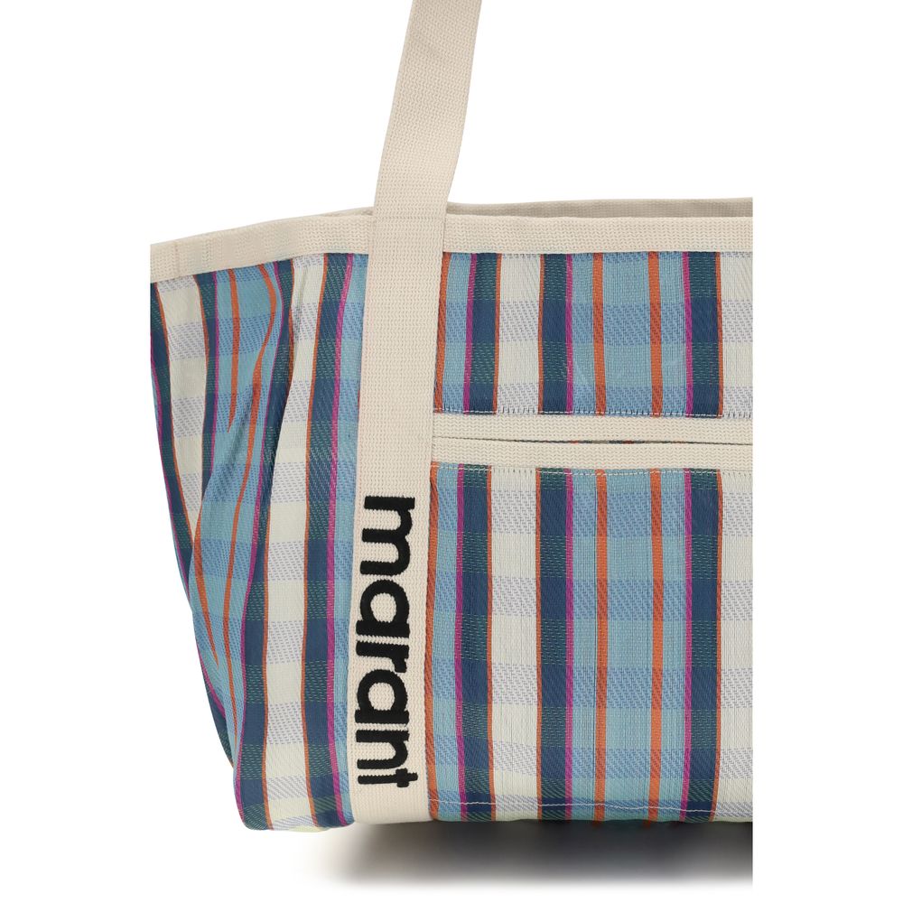 Multicolor Nylon Darwen Tote