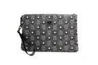 Medium Veritas Denim Monogram Canvas Clutch Pouch
