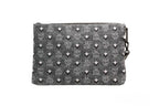 Medium Veritas Denim Monogram Canvas Clutch Pouch
