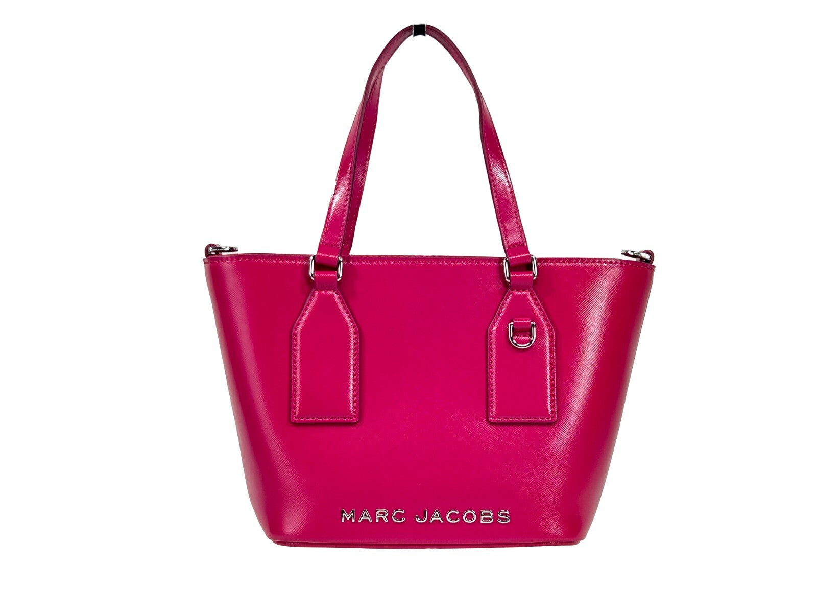 Small Saffiano Leather Tote Crossbody Bag
