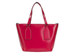 Small Saffiano Leather Tote Crossbody Bag
