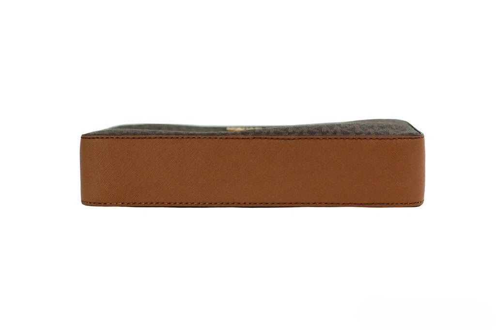 Saffiano Leather Jet Set East West Crossbody Handbag