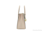 Mercer Medium Logo And Leather Accordion Crossbody Bag