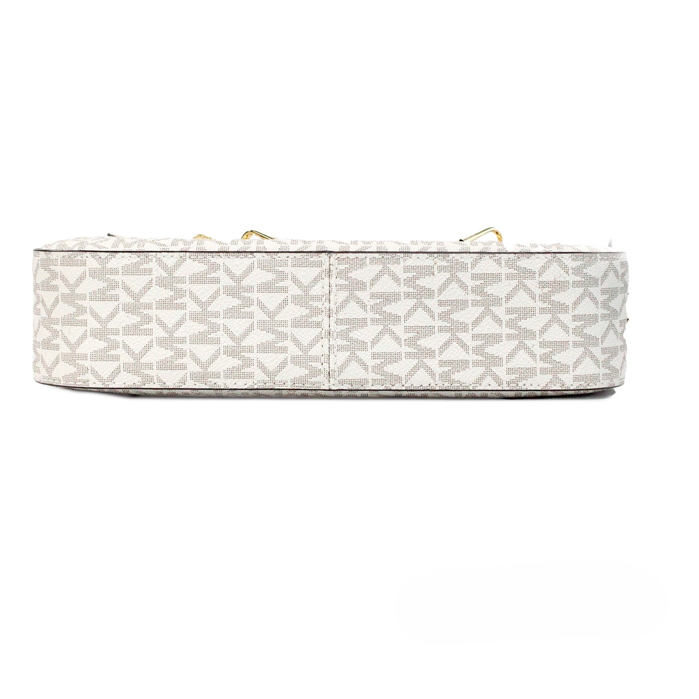 Saffiano Leather Chain Zip Crossbody Handbag