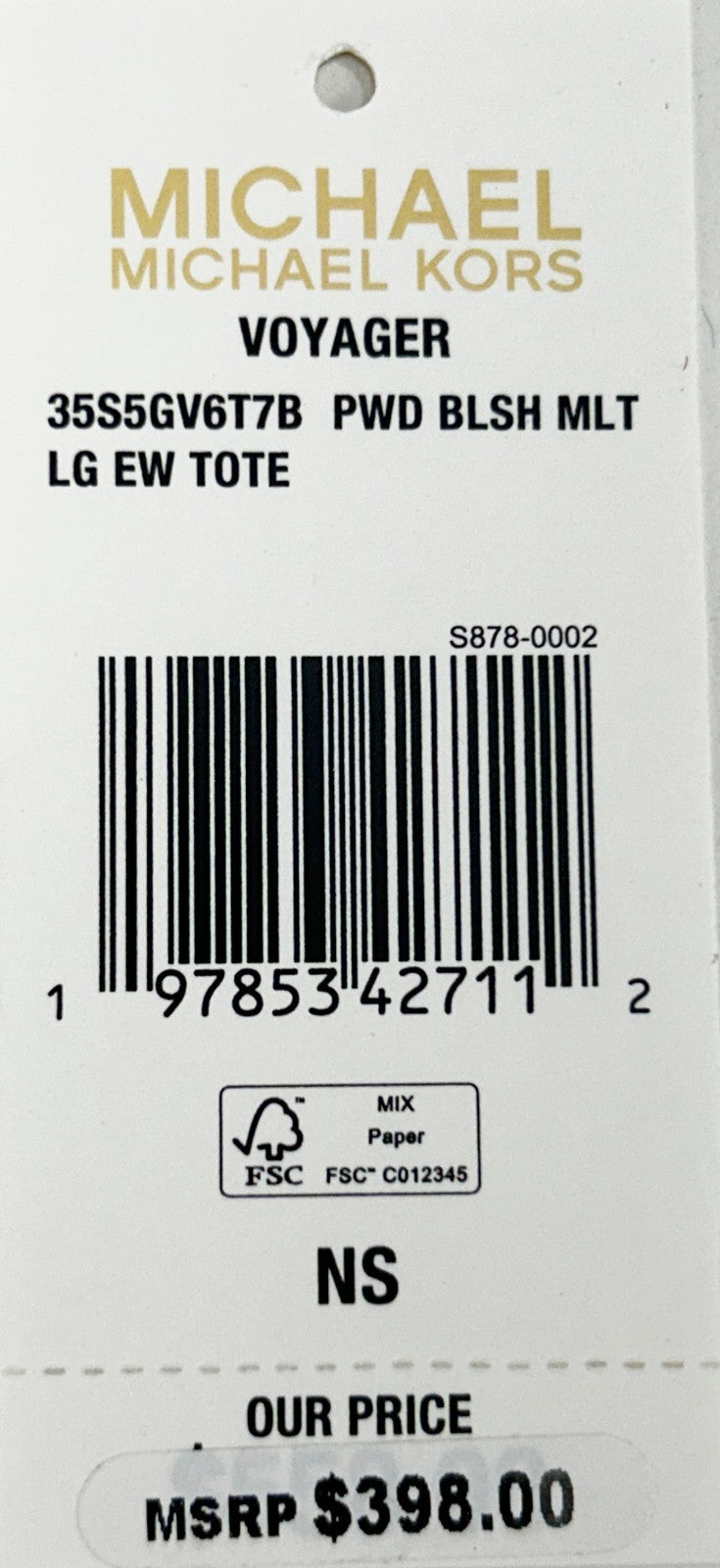 Large Voyager East West Tote Bag