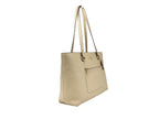 Leather Station Tote Bag
