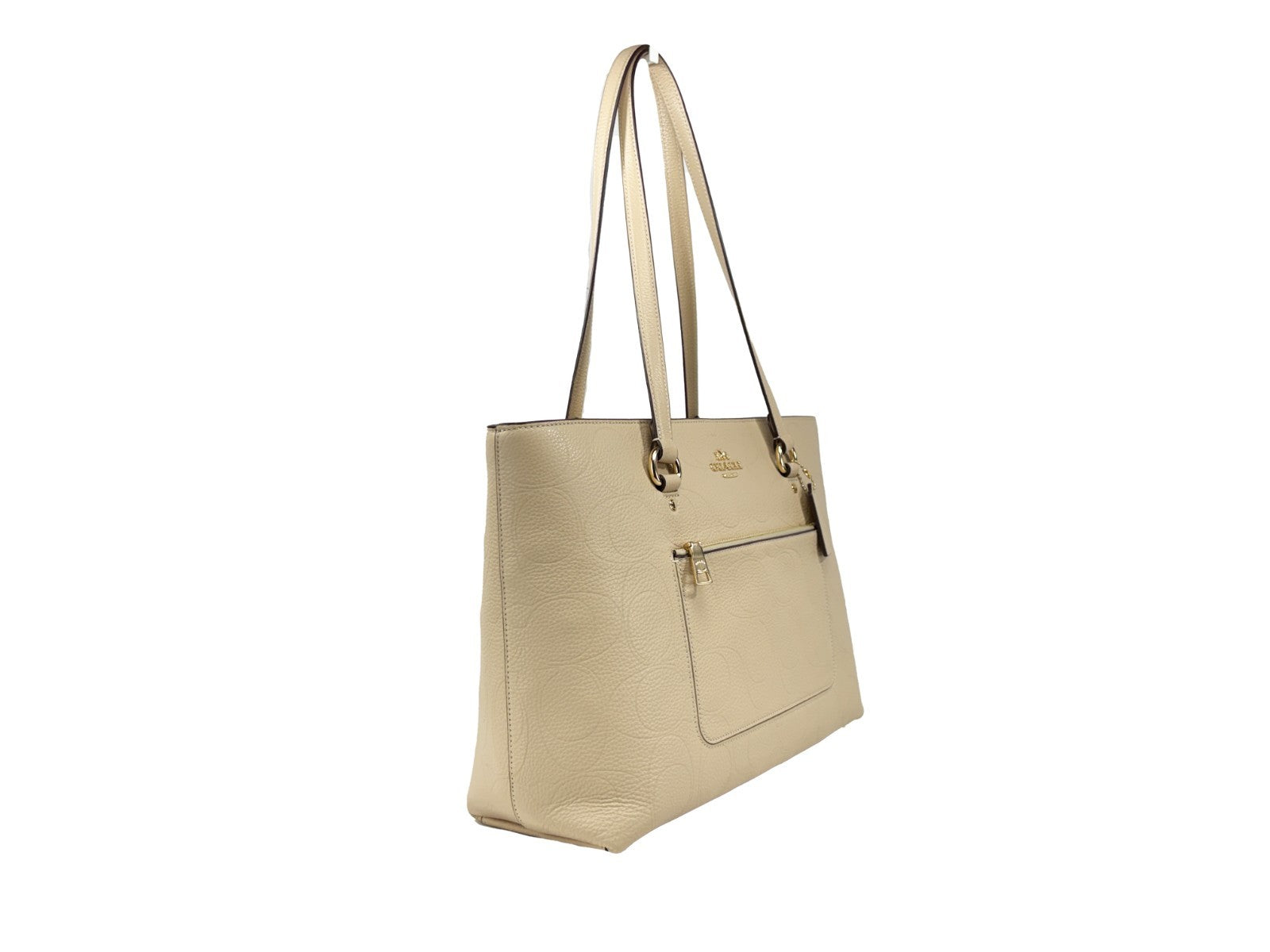 Leather Station Tote Bag
