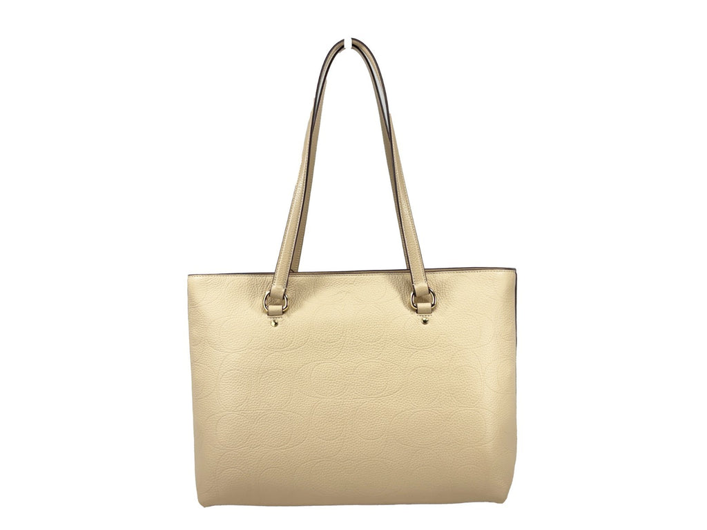 Leather Station Tote Bag