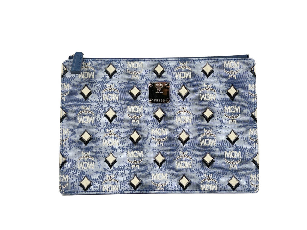 Blue Aren Canvas Crossbody Bag