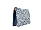 Blue Aren Canvas Crossbody Bag