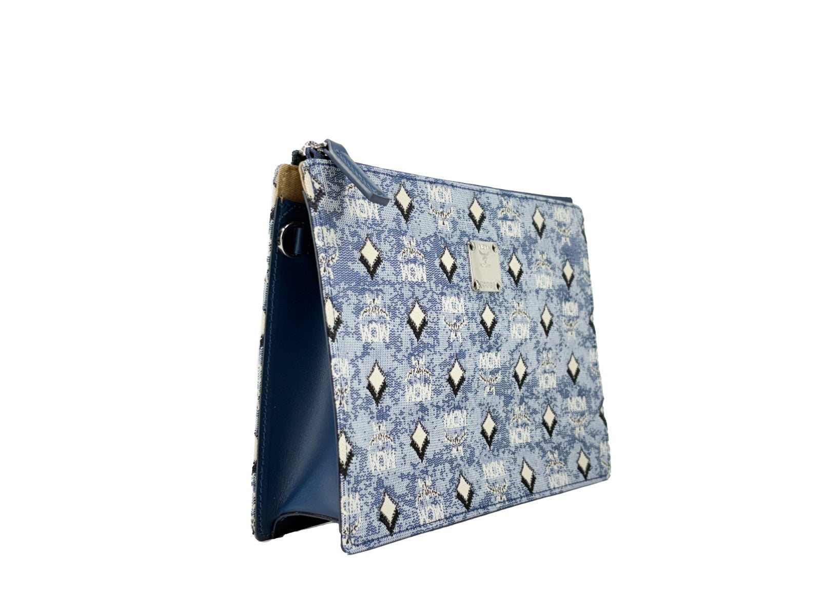Blue Aren Canvas Crossbody Bag