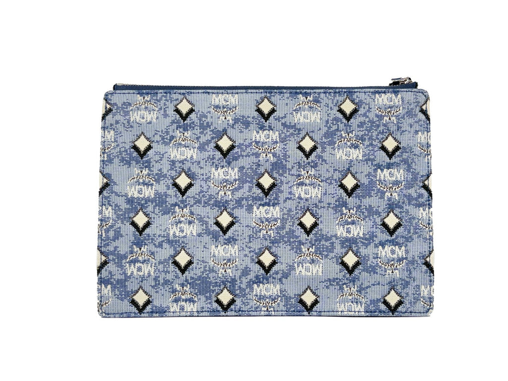 Blue Aren Canvas Crossbody Bag