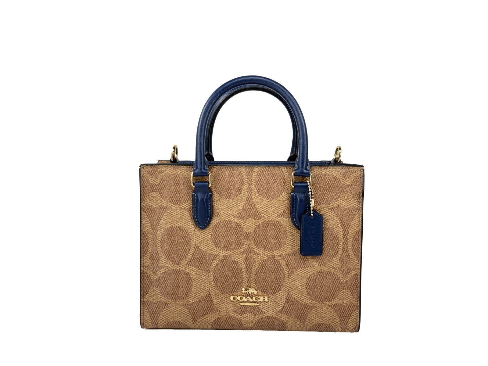 Small Maggie Signature Canvas Tote