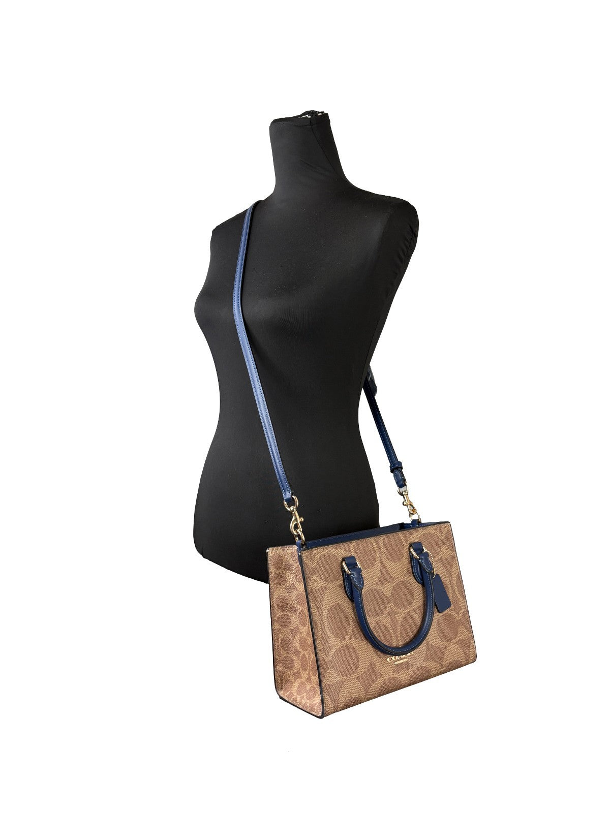 Small Maggie Signature Canvas Tote