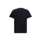 Black Strawberry Cotton T-Shirt